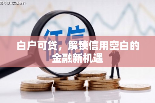 南木林白户可贷，解锁信用空白的金融新机遇