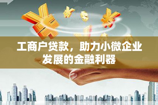 南木林工商户贷款，助力小微企业发展的金融利器