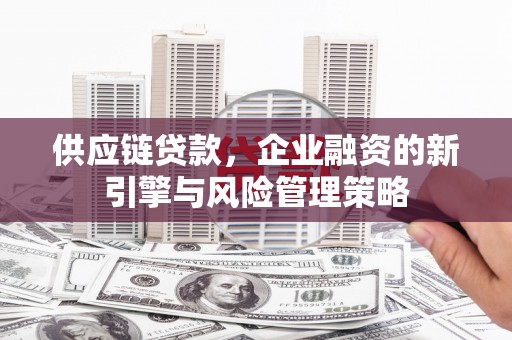 南木林供应链贷款，企业融资的新引擎与风险管理策略
