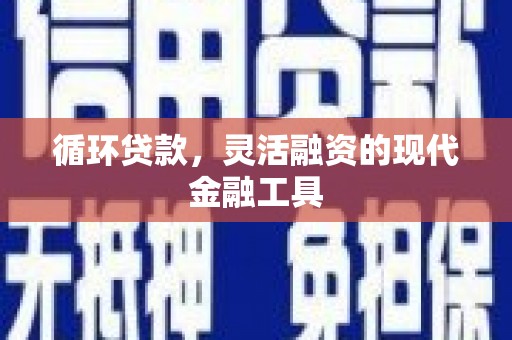 南木林循环贷款，灵活融资的现代金融工具