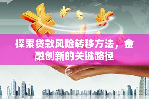 南木林探索贷款风险转移方法，金融创新的关键路径